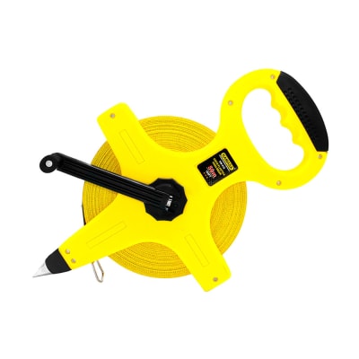 WINCHA PLASTICA CON ASA 50MTS NEGRO KAMASA