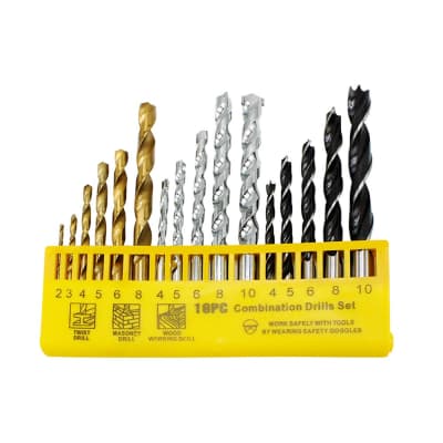 JUEGO BROCA PARA FIERRO 16 PIEZAS KAMASA