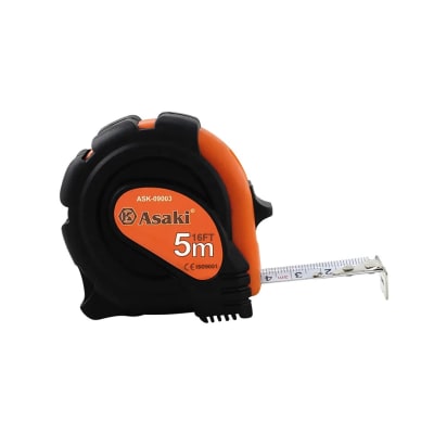 WINCHA PLASTICA COLOR 5MTS X 25MM KAMASA