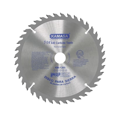 DISCO PARA SIERRA 71 / 4X40TX7/8'' KAMASA