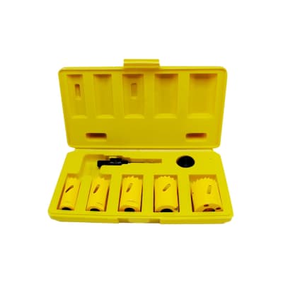 JUEGO SIERRA COPA BI-METAL 7 PIEZAS KAMASA