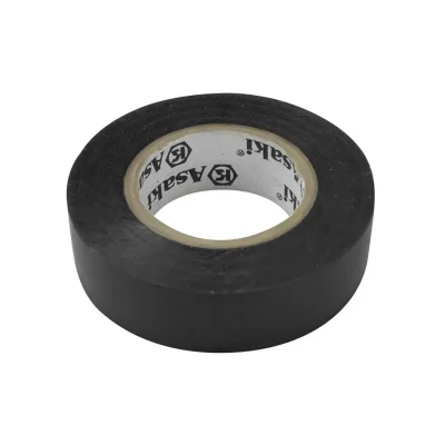 CINTA AISLANTE NEGRA 0.13MMX19MMX20Y KAMASA