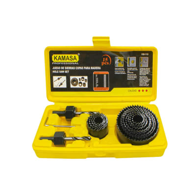 JUEGO SIERRA COPA MADE 15 PIEZAS KAMASA