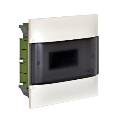 TABLERO P/EMPOTRAR DE RESINA 8 DIN 225X256X98MM CON PUERTA 134018 LEGRAND