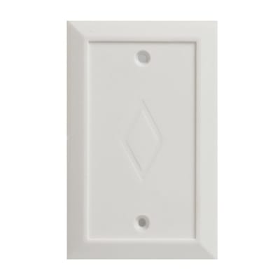 TAPA CIEGA RECTANGULAR BLANCO LUZZINI ELECTRIC