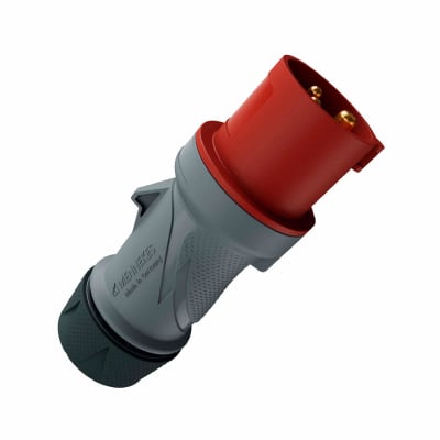 ENCHUFE 16AMP 2P+T 415V ROJO 9H IP54 POWERTOP XTRA -REEMPLAZO 249 MENNEKES