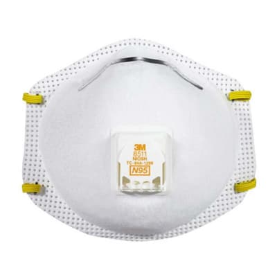 RESPIRADOR VALVULA 8511 N95X5 UNIDADES