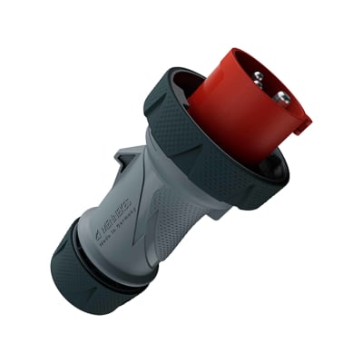 ENCHUFE 32AMP 2P+T 415V ROJO 9H IP67 POWERTOP PLUS MENNEKES