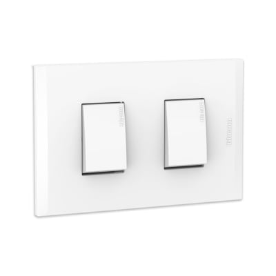 MODUS4 INTERRUPTOR DOBLE BTICINO
