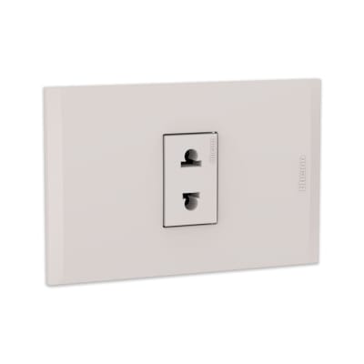 TOMACORRIENTE UNIVERSAL MODUS4 BEIGE DE POLICARBONATO BTICINO