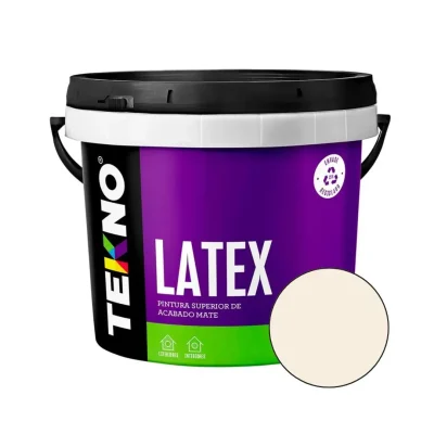 PINTURA LATEX LATEX BLANCO OSTRA 1 GALON TEKNO
