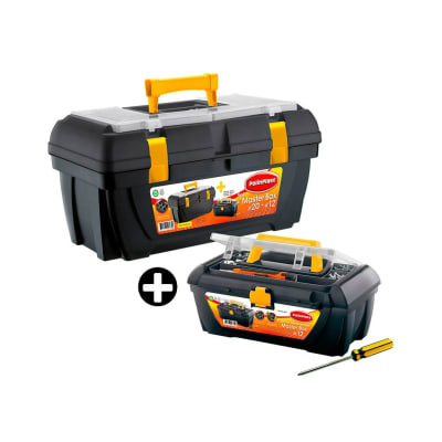 CAJA DE HERRAMIENTAS MASTER BOX #20 + #12 POLINPLAST