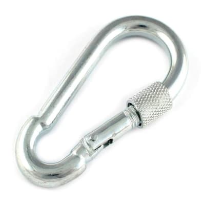 GANCHO DE SEGURIDAD 10X100MM FIERRO GALVANIZADO WERKEN