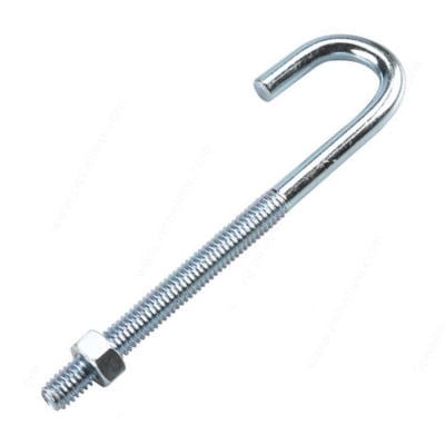 PERNO J C/TUERCA 5/16X6