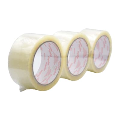 CINTA DE EMBALAJE TRANSPARENTE X 3 UNIDS PEGAFAN
