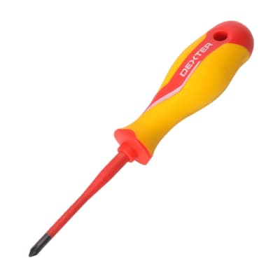 DESARMADOR AISLADO PH1*80MM DEXTER