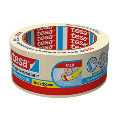 CINTA MASKING TAPE MULTIUSO 48MMX40M TESA