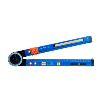 NIVEL ESCUADRA MODELO N1 DE ALUMINIO AZUL 52CM DEXTER