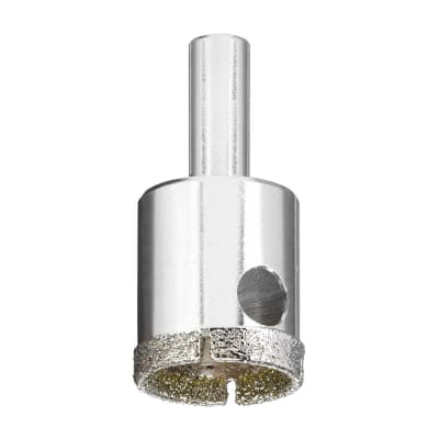 COPA DIAMANTADA 1'' 25MM KWB DE CERAMICO CON REVESTIMIENTO DE DIAMANTE