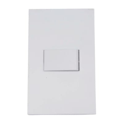 INTERRUPTOR CORE SIMPLE BLANCO ORANGE