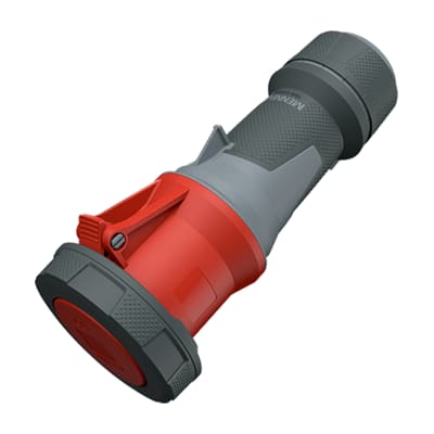 TOMA AEREO 63AMP 3P+T 415V ROJO 6H IP67 POWERTOP XTRA MENNEKES