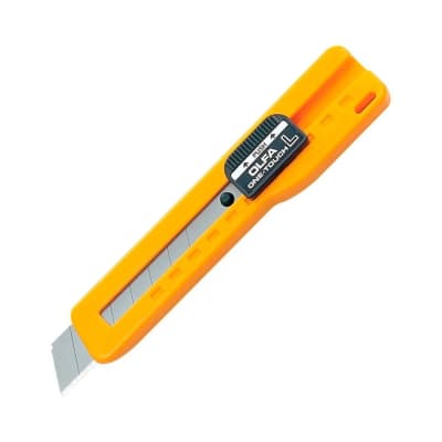 CUCHILLA HEAVY DUTY SL1 AMARILLA CON SISTEMA TRACTORIZADO OLFA