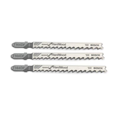 HOJA DE SIERRA CALADORA PARA MADERA GRUESA T144DF X3 UNIDADES BOSCH