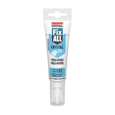ADHESIVO FIX ALL CRYSTALX125ML SOUDAL