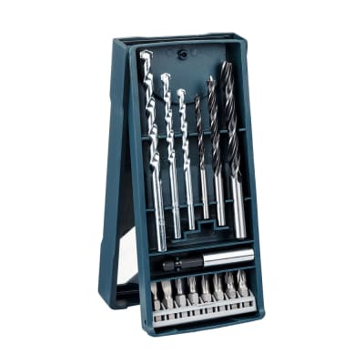 BROCAS Y PUNTAS XLINE 15PZ PARA MADERA Y CONCRETO BOSCH