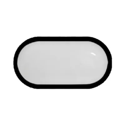 APLIQUE TORTUGA LED 20W IP65 NEGRO LUZ DIA GZ LIGTHING