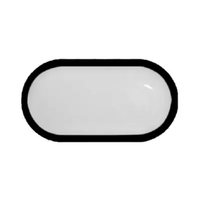 APLIQUE TORTUGA LED 20W IP65 NEGRO LUZ CALIDA GZ LIGTHING