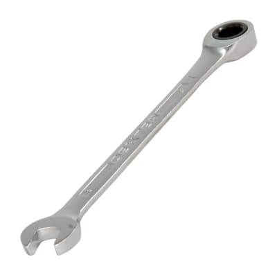 LLAVE COMBINADA CON RATCHET DE 8MM CROMADA DEXTER