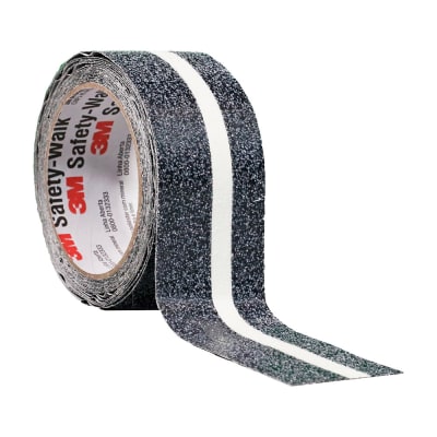 CINTA ANTIDESLIZANTE NEON FOSFORESCENTE NEGRO 5M 3M PERU