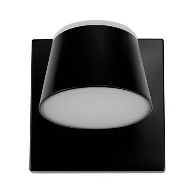 APLIQUE PASCAL LED 7W 30K 420LM 110G IP20 BK 120X1 LIGHTECH