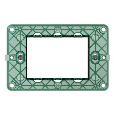 SOPORTE PARA PLACA 3 MODULOS C/TORNILLOS (LINEA PLANA) VIMAR