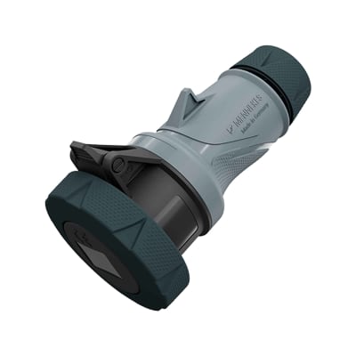 TOMA AEREO 16AMP 3P+T 500V NEGRO 7H IP IP67/IP69 POWERTOP XTRA MENNEKES