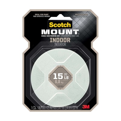 CINTA DE DOBLE CONTACTO ACRILICA GRIS PARA INTERIORES 25.4MMX3.17M 3M PERU