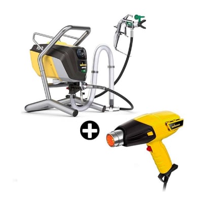 PISTOLA PARA PINTAR PRO190 SKID + PISTOLA DE CALOR FURNO300 WAGNER