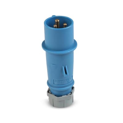 ENCHUFE IP44 16AMP 2P + T 250V 6H MENNEKES