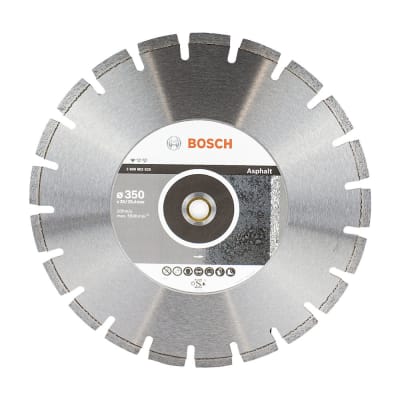DISCO DIAMANTADO STANDARD PARA ASFALTO 350 MM BOSCH