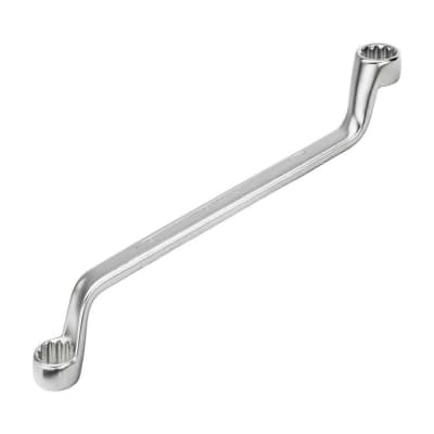 LLAVE ESTRIADA 2 BOCAS ACODADA 10 BAHCO