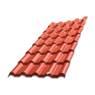 TEJA ROJA TERMOACUSTICA 2.3MM 1.31X0.72M WERKEN