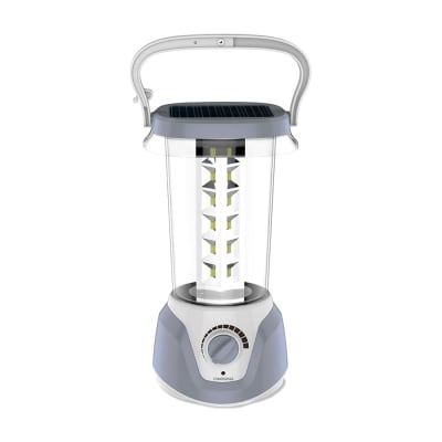 LAMPARA SOLAR RECARGABLE GRIS VIDA UTIL 30000 H WERKEN