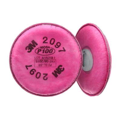 FILTRO 3M POLVOS PARTICULAS Y OLORES P100 2097 X 2 UNIDADES 3M PERU