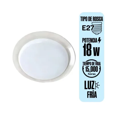 FOCO LED UFO 18W LUZ FRIA ORANGE