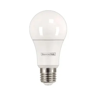 FOCO LED BULBO 3000K E27 9W LUZ CÁLIDA TRAMONTINA