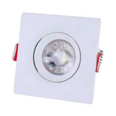 SPOT LED 6500K CUADRADO 3W LUZ FRÍA TRAMONTINA