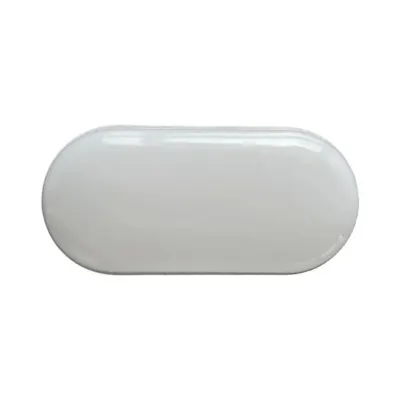 APLIQUE EXTERIOR LED OVALADO 12W LUZ CALIDA IP65 LUMINIKA