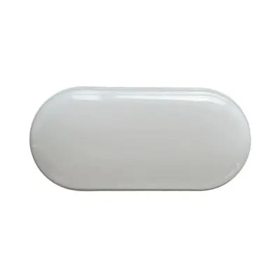 APLIQUE EXTERIOR LED OVALADO 12W LUZ FRIA IP65 LUMINIKA