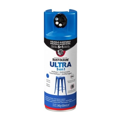 SPRAY ULTRA 5 EN 1 AZUL VELA BRILLANTE RUST OLEUM